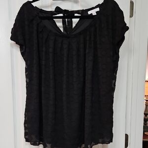 Elegant Black Women's Top